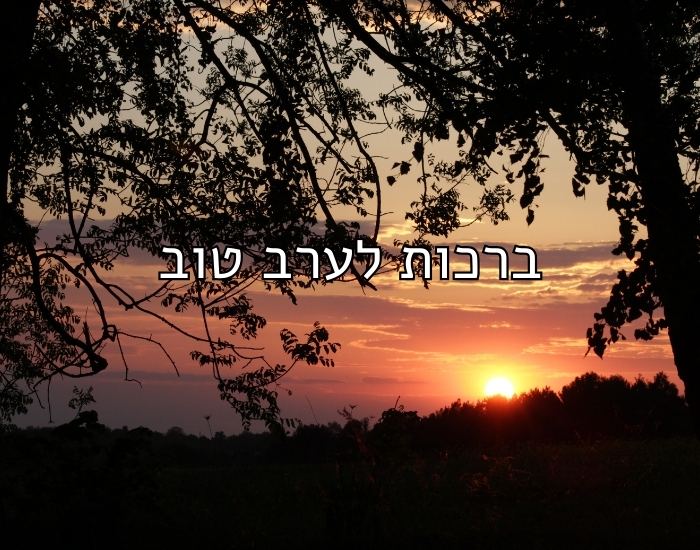 תמונה יפה של ערב טוב
